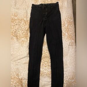 Hollister black skinny jeans